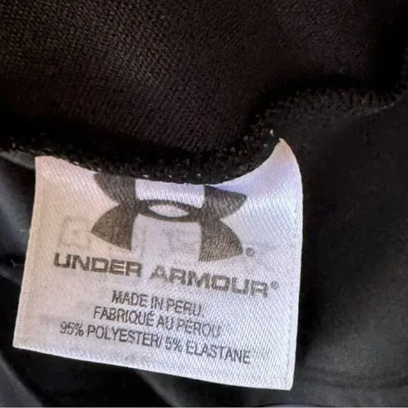 Men’s Under Armour Black Polo Size XL - Picture 6 of 8